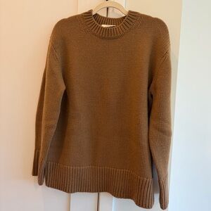Vince Warm Tan Crew Neck Sweater